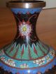 Antique Chinese Cloisonne Enamel Dragon Vase ~11 