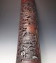 Exquisite Chinese Antique Qing Dynasty Carved Bamboo Phoenix Wall Plaque Other photo 1