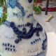 Antique Blue And White Chinese Dragon Vase Qing Dynasty Vases photo 3