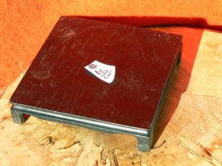 298 Vintage Or Antique Chinese Square Hard Wood Stand 4 - 1/2 