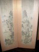 Chinese Room Divider Silk Painted Screen: Poetry From Tang,  Song,  Ming Dynasty Other photo 5