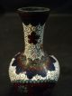 19th C.  Miniature Chinese Cloisonne Enamel Vase Vases photo 4