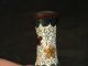 19th C.  Miniature Chinese Cloisonne Enamel Vase Vases photo 7