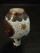 19th C.  Miniature Chinese Cloisonne Enamel Vase Vases photo 8