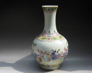 19th Century Pastel Stories Of Patterns Celestial Vase photo