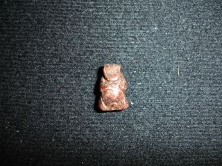 Antique Chinese Han Dynasty Soapstone Pendant Monkey [ 206bc - 220 Ad] photo