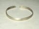 Rare Antique Chinese Silver Baby Bracelet Sign Other photo 1