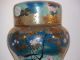 Rare Antique Chinese Qing Dy Period Hand Painted Porcelain Gourd Vase W/top Vases photo 3