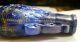 Antique Chinese 18th/19th C.  Qing Lapis Vase & Cover Taotie Qianlong Vases photo 8