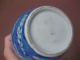 Chinese Delicate Blue White Porcelain Vase With 2 Lids,  Qing Dynasty (?) Vases photo 11