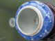 Chinese Delicate Blue White Porcelain Vase With 2 Lids,  Qing Dynasty (?) Vases photo 4
