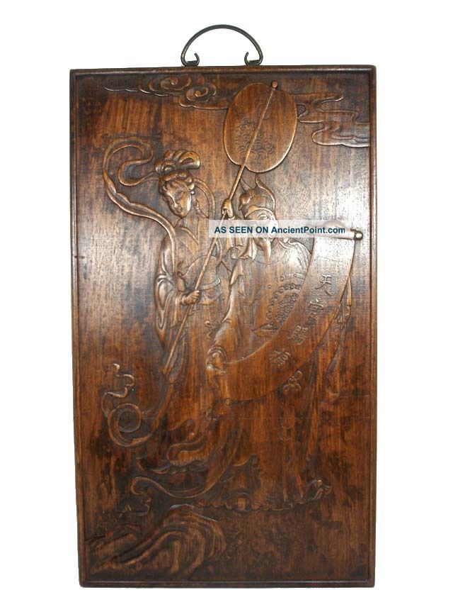 Chinese Detail Caved Panel,  God&goddess Blessing Other photo