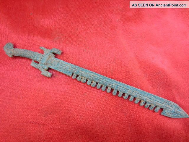 Collection Chinese Bronze Ancient Delicate Carving Knife & Sword Weapons - - B10 Other photo