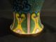 Antique Chinese Cloisonne Enamel On Bronze Lidded Urn With Floral Decoration Other photo 6