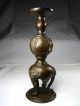 2 Chinese Solid Bronze Candlesticks Candle Holders Elephants Asia China Ca1900s Other photo 5