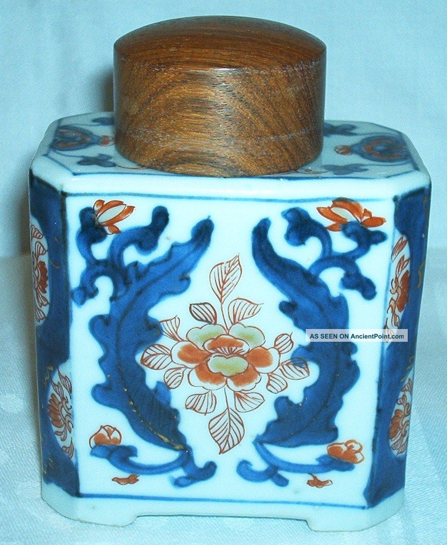 Chinese Tea Caddy Vases photo