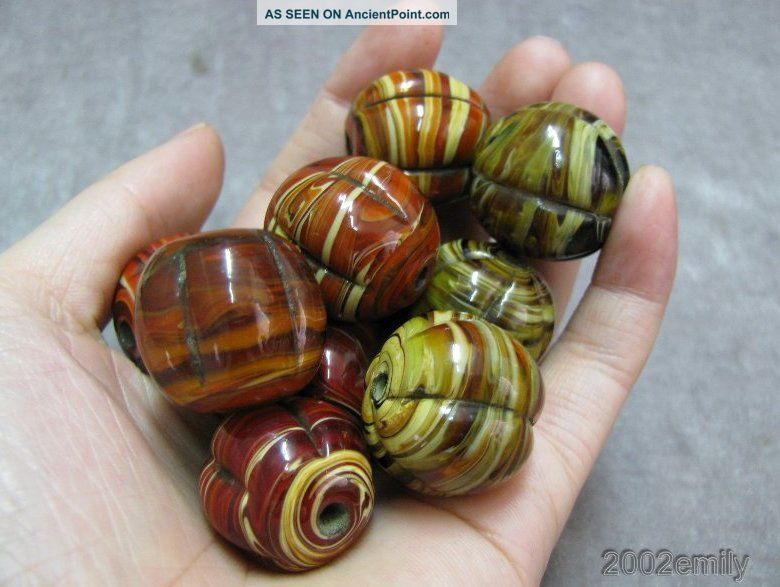 10 Peking Glass Beads Other photo