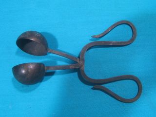 Rare Antique Chinese Copper Opium Clasp Tool photo