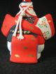 Vintage Japanese Haging Ceramic Doll Bell Heian Prince Hinanigyo Dolls photo 1