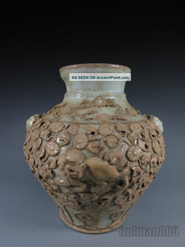 A Large Stunning Chinese Porcelain Pot Vases photo