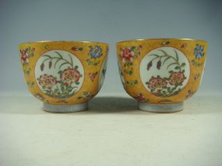 Chinese Famille Rose Porcelain Bowls photo