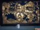 Antique Chaozhou Architectural Penetrative Gilded Wood Carving Chinese China Other photo 9