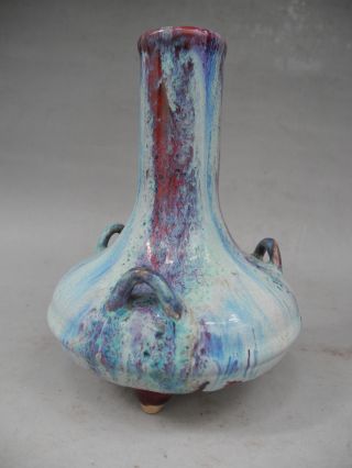 Kiln Changes Glaze Porcelain Vase photo