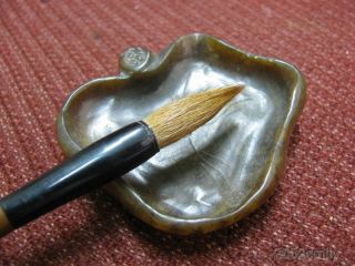 Wonderful Chinese Inkwell / Brush Washer photo