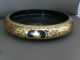 Large Antique Chinese Mirror Black Lacquer & Gilt Bowl Dragon 19th Century Bowls photo 3