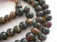 Fine Old Chinese Carved Amber Prayer Bead Tassel Necklace Necklaces & Pendants photo 1