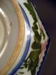 China Chinese Octagonal Shape Porcelain Bowl W/ Green & Pink Floral Decor 20th C Bowls photo 9