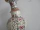 Bistratal Rotatable Hollowed Vase Porcelain Ceramic Exquisite Old Vases photo 4