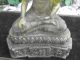 Antique Look Thai Yellow Buddha Uthong Statues Resin Statues photo 6