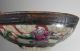 Vintage Asian Rice Bowl Hand Painted Warriors Bowls photo 11