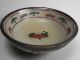 Vintage Asian Rice Bowl Hand Painted Warriors Bowls photo 2