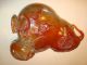 Old Chinese Carnelian Agate Wall Vase,  11 