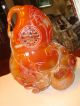 Old Chinese Carnelian Agate Wall Vase,  11 