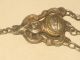Rare Antique Chinese Silver Gilt Calabash Decorate Three Pieces Chain Other photo 3