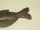 Antique Chinese Yellow Wood Handle Fish Shape Knife Other photo 4