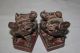Exquisite Pair Antique Chinese Wood Lions Other photo 6