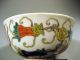 Fine China Chinese Porcealin Bowl W/ Butterfly & Gourd Decor Ca.  20th Century Bowls photo 10