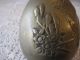 Rare Old Vintage Chinese Cast Brass Vase W/handle,  9 1/4 
