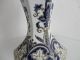 Vase Pattern Blue And White Ceramix Porcelain Chinese Exquisite Antique Vases photo 4