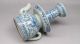 China ' S Blue And White Porcelain Oil Lamp Vases photo 4