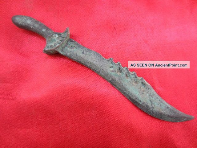 Collection Chinese Bronze Ancient Delicate Carving Knife & Sword Weapons - - B1 Other photo