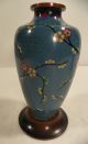 Pair Of Chinese Cloisonne Vases.  Circa 1920. Vases photo 1