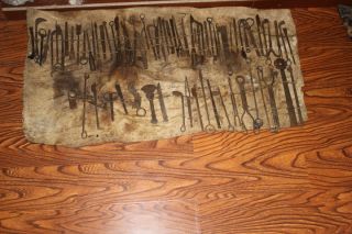 Exquisite Antique Chinese Tibet Medicial Scalpel About 60ps photo