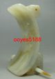 China Old Jade Carved Phoenix Figure Hairpin Other photo 1