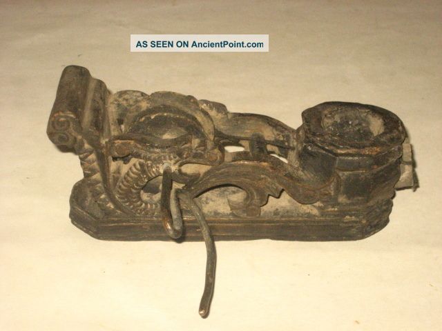 Rare Antique Chinese Wood Building Carpenter Tool Dragon Other photo