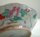 Antique Chinese Export Footed Bowl With Roosters Grapes And Flowers Bowls photo 5